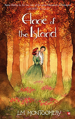 A man and woman walk through a golden autumn forest on this book cover.