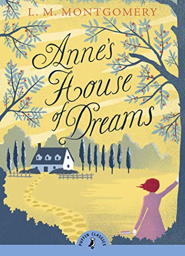 Book cover showing a woman looking toward a house at the end of a path.