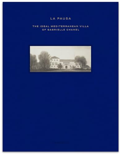 Book cover featuring a black and white photo of a large villa.
