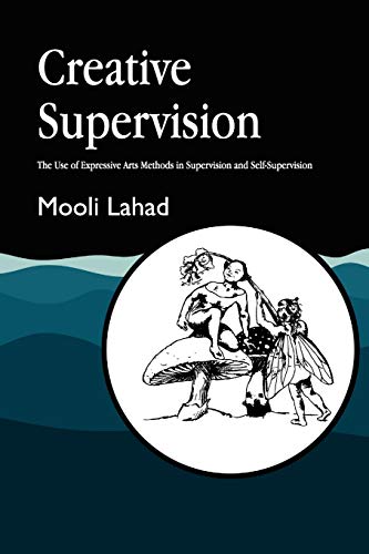 Book cover with title "Creative Supervision" and illustration of figures.