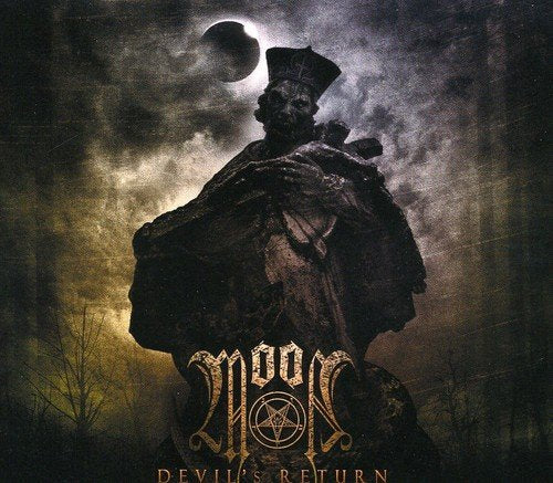 CD cover: dark, gothic illustration of a cloaked figure and moon.