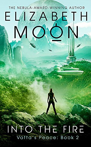 Sci-fi book cover: woman views futuristic city and spacecraft landscape.