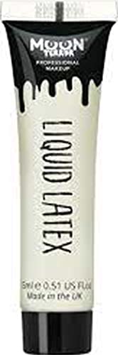 White tube of Moon Terror Pro FX Liquid Latex makeup.