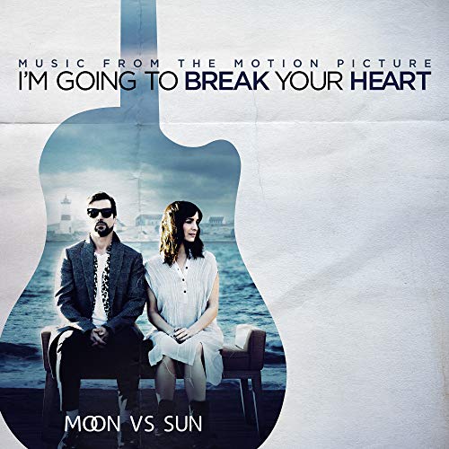 Soundtrack album cover featuring a guitar silhouette and two people by the sea.