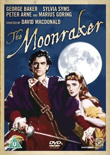 DVD cover for The Moonraker featuring a man and woman against a full moon.