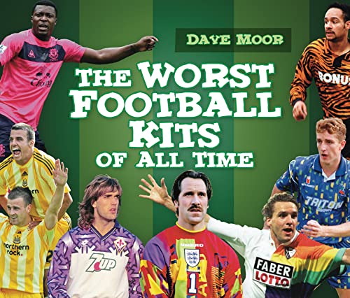Book cover featuring footballers in notably unusual and colorful kits.