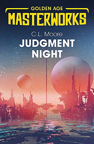Book cover: “Judgment Night” with a futuristic cityscape and planets.
