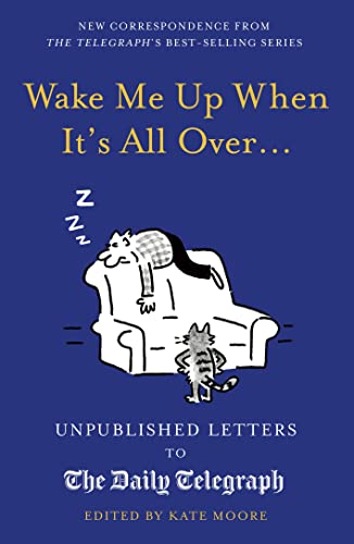 BlueCandid book cover with a blue background, a sleeping cat, and yellow text.