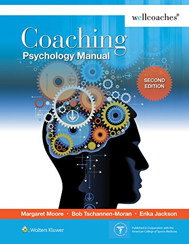 Coaching Psychology Manual" book cover with brain illustration and gears.