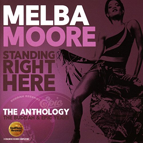 CD cover featuring singer Melba Moore in a purple and brown portrait.