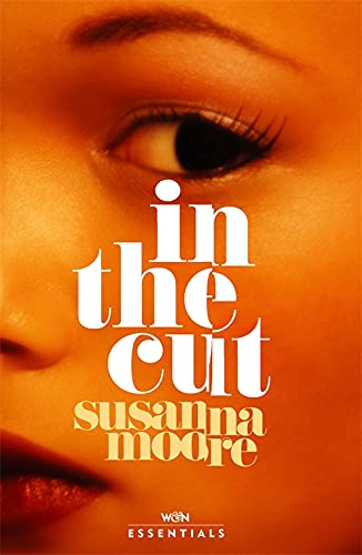 Book cover: close-up of an eye with bold, orange title text.