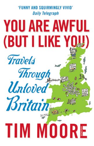 Book cover: green map of Britain with illustrated landmarks and red text.