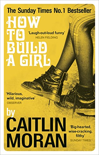 The alt text for the image is: "Book cover with yellow background, legs, and black boots."