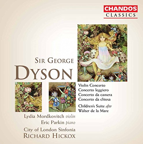 CD cover for Sir George Dyson’s violin concerto and children’s suite.