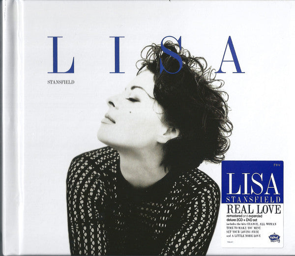 DVD cover featuring Lisa Stansfield in black lace, with blue text.