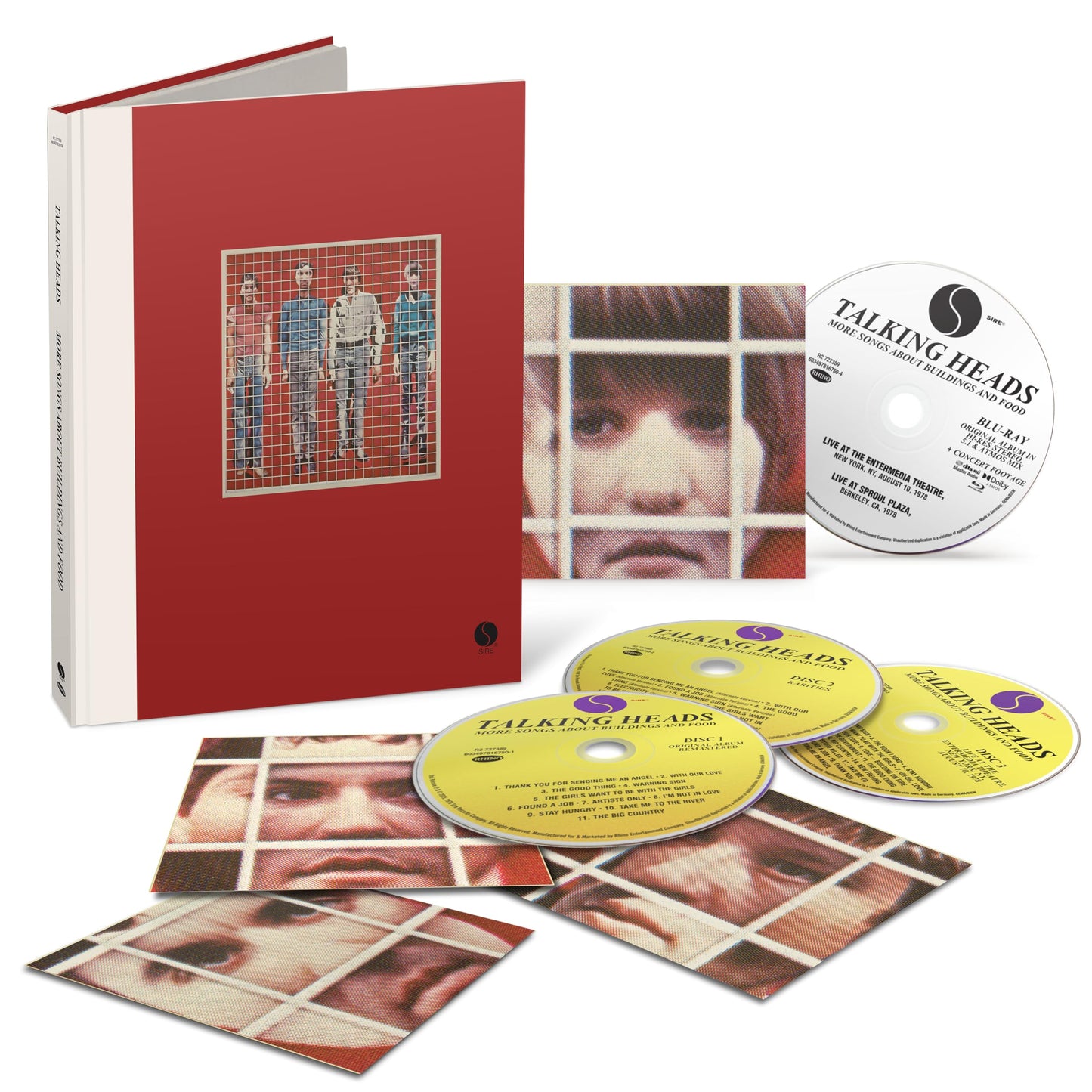 Talking Heads “More Songs About Buildings and Food” Blu-ray box set with CDs.