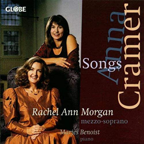 CD cover featuring two women and text naming “Anna Cramer Songs.”