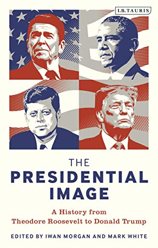 Book cover featuring portraits of four US presidents against an American flag.
