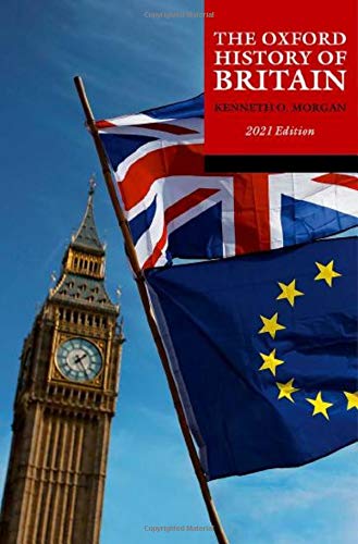 Book cover showing Big Ben, a British flag, and a European Union flag.