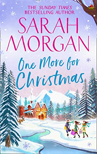 Book cover: snowy winter scene with a house and three women walking.