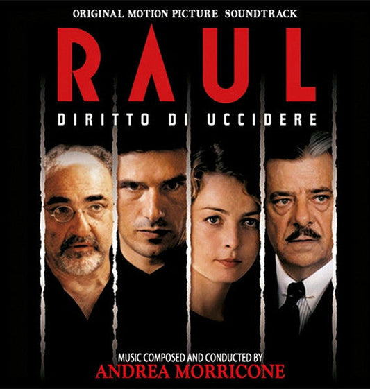 CD cover for "Raul - Diritto Di Uccidere" soundtrack by Andrea Morricone.