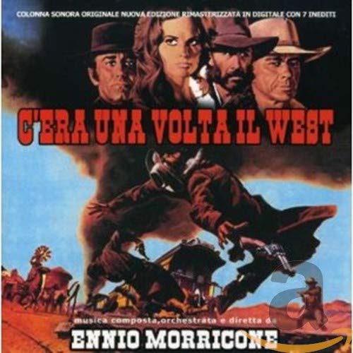 CD cover for "Once Upon a Time in the West" soundtrack by Ennio Morricone.