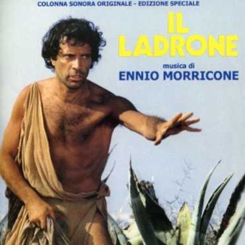 CD cover for Ennio Morricone’s “Il Ladrone” featuring a man in rags.