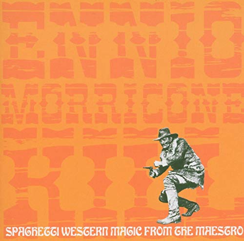 CD cover for Ennio Morricone’s “Morricone Kill” featuring a gunslinger.