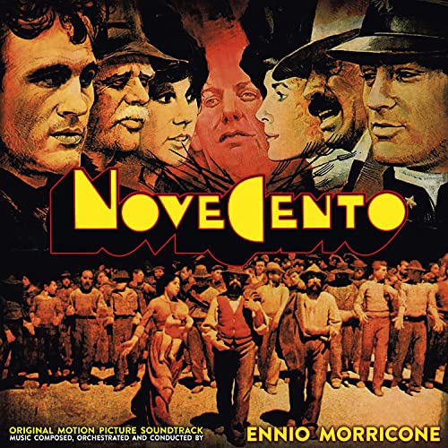 Album cover showing an illustrated crowd and the title Novecento in bold yellow letters.