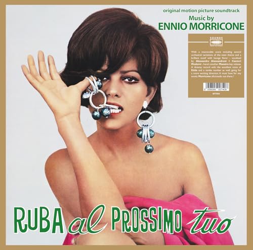 Record album cover featuring Claudia Cardinale with bold green title text.