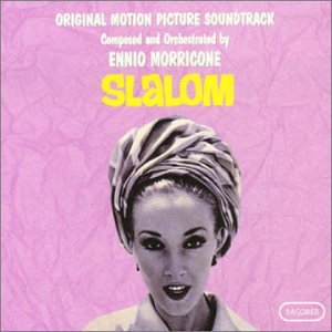 CD cover for Ennio Morricone’s “Slalom” soundtrack, featuring a woman’s portrait.