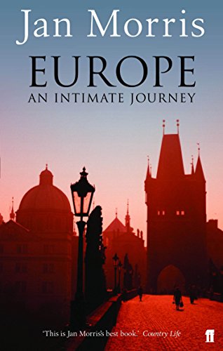 Book cover: "Europe" by Jan Morris, featuring Prague’s Charles Bridge silhouette.