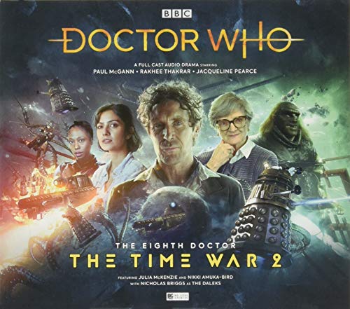 Doctor Who audio drama cover featuring the Eighth Doctor and companions.