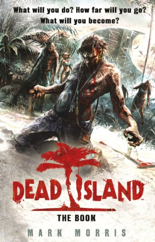Book cover depicting a zombie reaching forward amidst a tropical, ruined landscape.