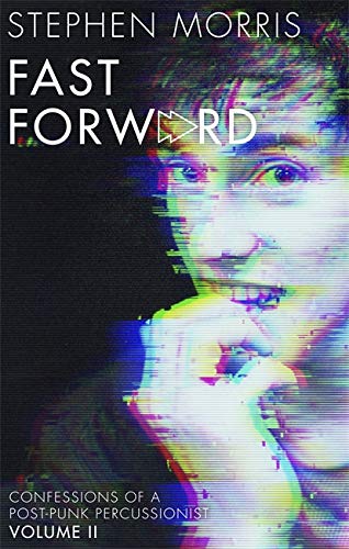 Book cover with distorted portrait of a man and bold title text.
