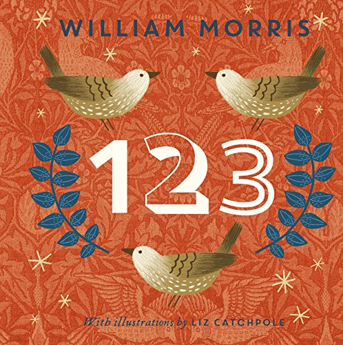 Red book cover with illustrated birds and large white numbers “123”.