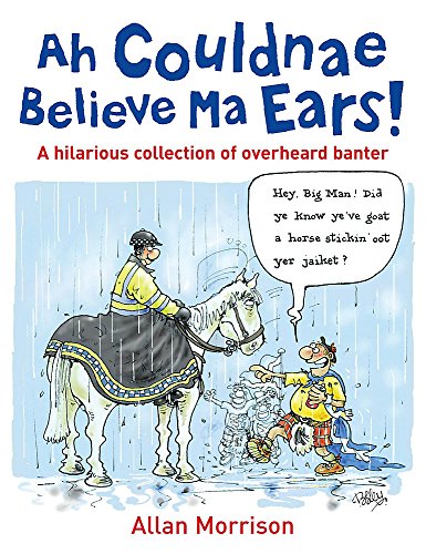 Book cover with cartoon of a man on horseback and a joking pedestrian.