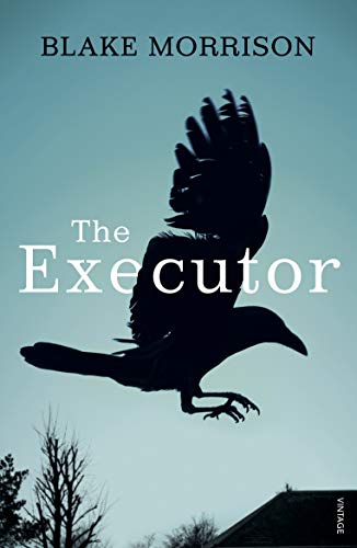 Book cover: dark silhouette of a raven in flight against a blue sky.