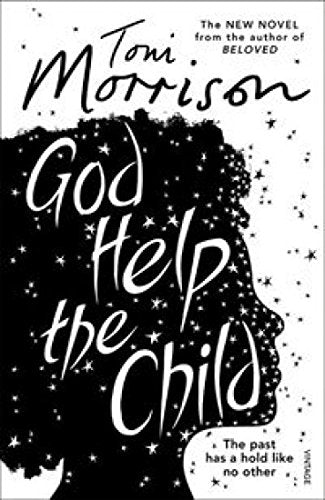 Book cover with silhouette of a person's head, stars, and white text on black background.