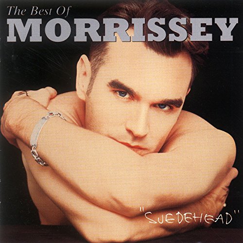 Morrissey album cover: portrait of the artist embracing himself.