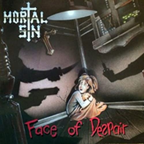 CD cover for "Face of Despair" depicting a woman in distress.