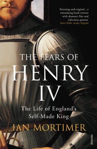 Book cover depicting armored King Henry IV with title and author name.
