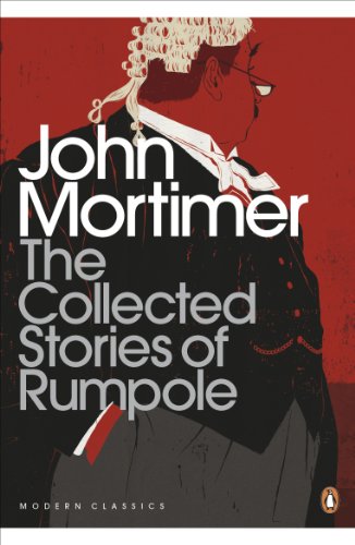 Book cover: red background, illustration of a barrister in wig and gown.