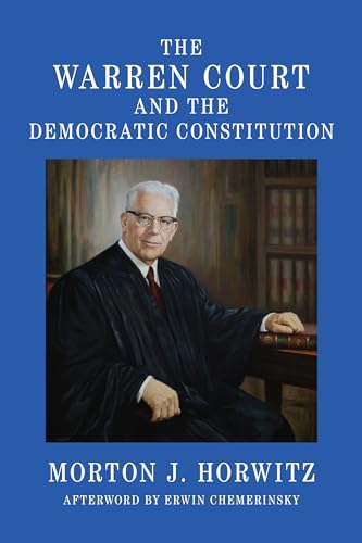 Book cover featuring a portrait of Earl Warren in judicial robes.