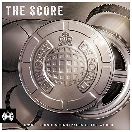 CD cover for “The Score” by Ministry Of Sound, featuring a metallic globe.