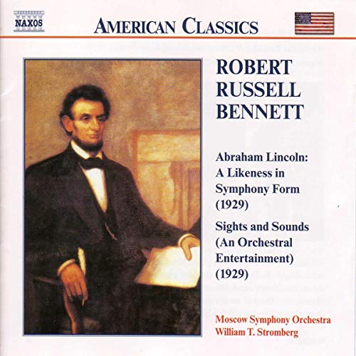 CD cover featuring a painted portrait of Abraham Lincoln in a dark suit.