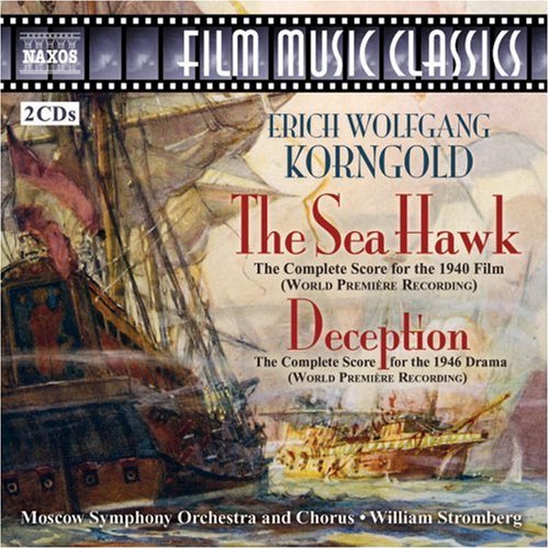CD cover with sailing ships and text "The Sea Hawk" and "Deception".