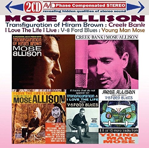 CD cover for Mose Allison’s “Four Classic Albums Plus” compilation.