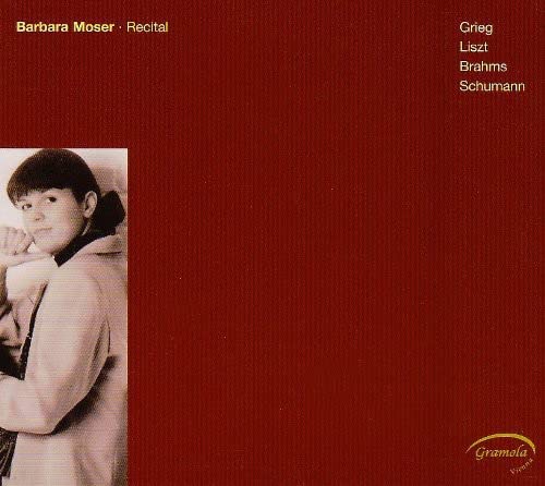 CD cover featuring Barbara Moser, a portrait against a red background.