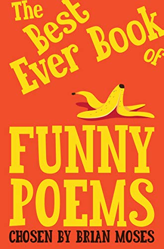 Orange book cover with yellow text and a peeled banana illustration.